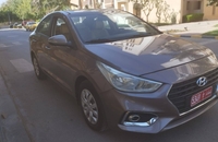 hyundai Accent blue